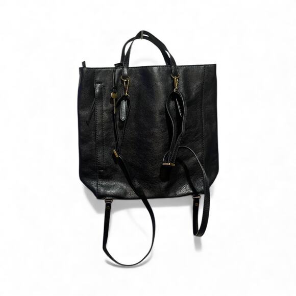 Fossil Camilla Convertible Backpack Tote Purse Leather Bag Travel Shoulder Y2K - Picture 1 of 8